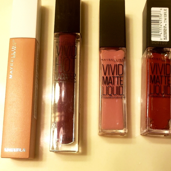 Lip and Eye Makeup Bundle (Maybelline etc.) - Picture 5 of 9